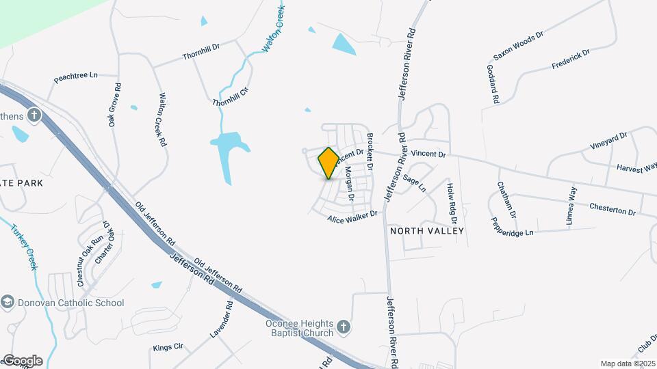 703 W Vincent Dr Mapa y Detalles de la Ubicación