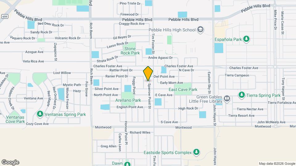 2417 Sparrow Point St Map and Location Details