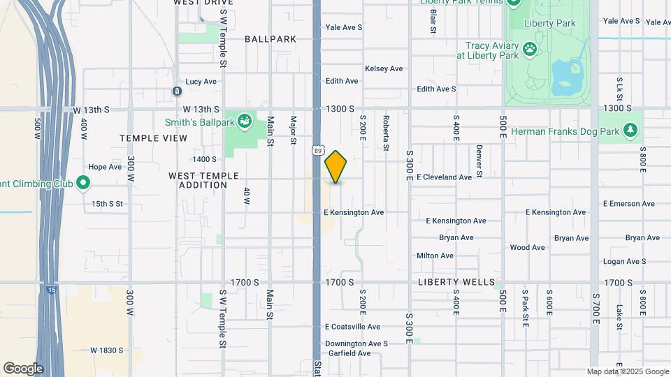 1456 S Edison St Map and Location Details