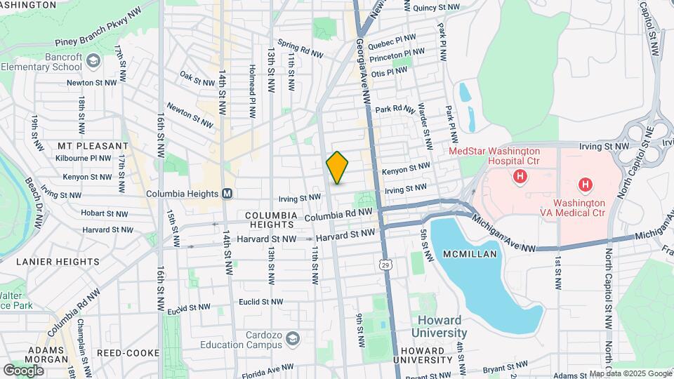 783 Irving Street NW, Unit 1 Map and Location Details