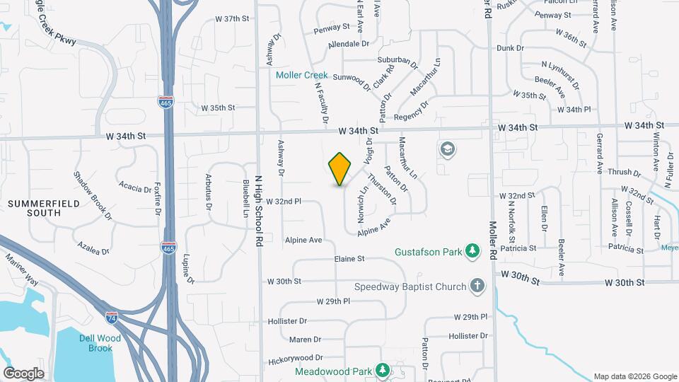 3226 Voigt Dr Map and Location Details