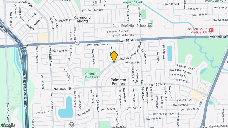 10394 Fairway Heights Blvd Map and Location Details