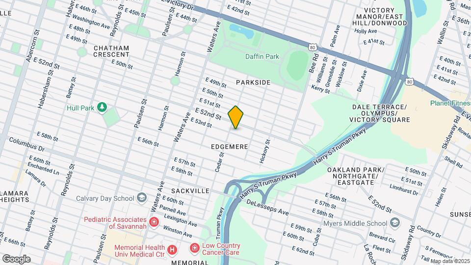 1308 E 53rd St Map and Location Details