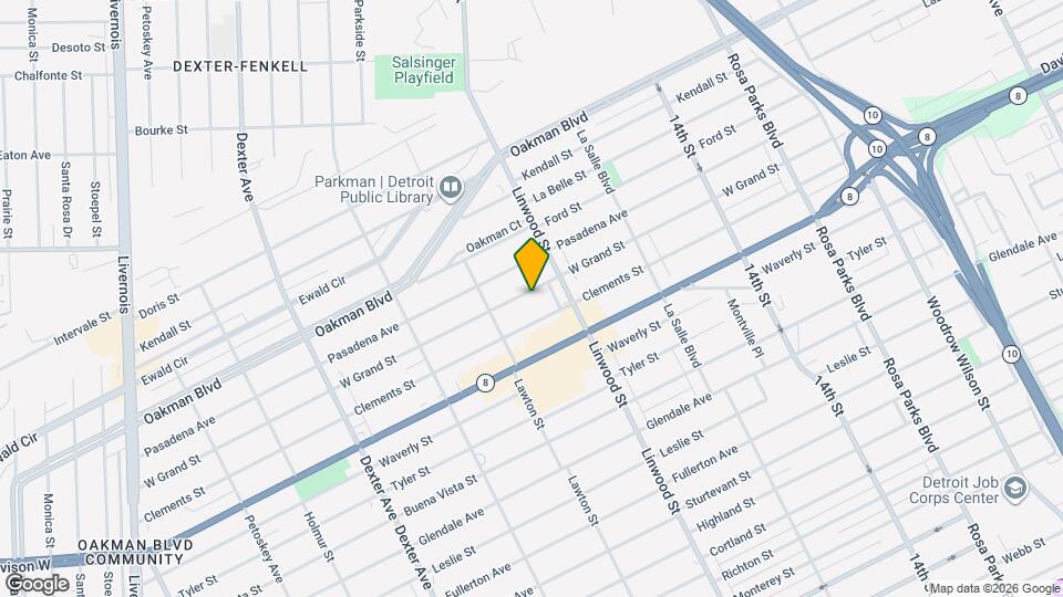 2667-2669 W Grand St Mapa y Detalles de la Ubicación
