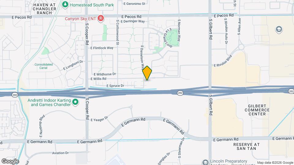 1531 S Danielson Way Map and Location Details