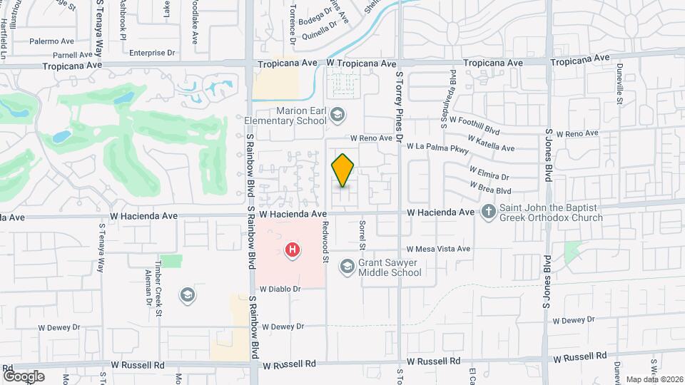 5244 Ladyhawk Way Map and Location Details