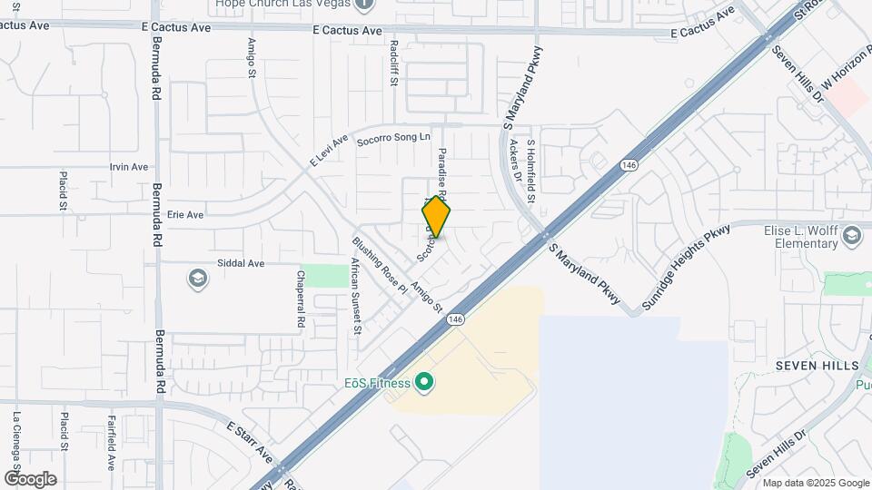 10952 Scotch Rose St Map and Location Details