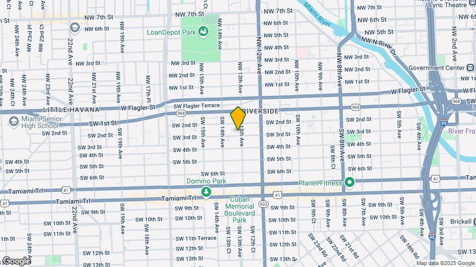 1315 SW 3rd St Mapa y Detalles de la Ubicación
