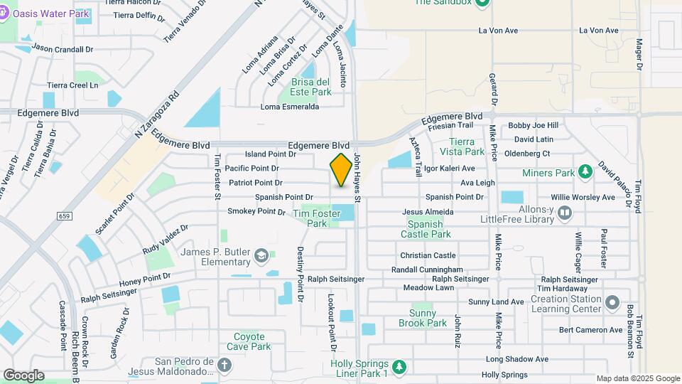 14423 Spanish Point Dr Map and Location Details