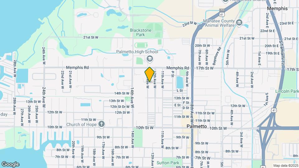 1211 15th St W Map and Location Details