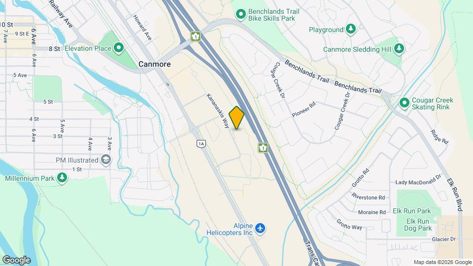 170 Kananaskis Way, Unit SI ID1499952P Map and Location Details