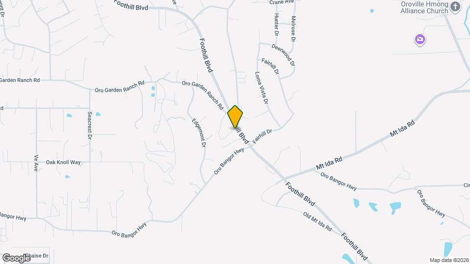 3140 Foothill Blvd Mapa y Detalles de la Ubicación