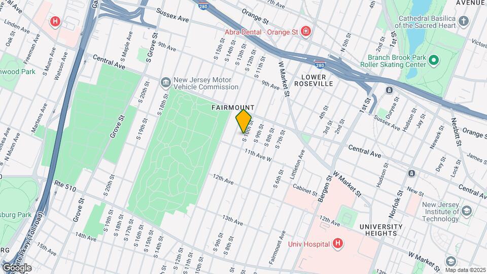 157 S 10th St Map and Location Details