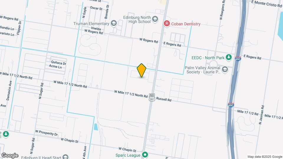 309 W Saint Helena Ave, Unit 1 Map and Location Details