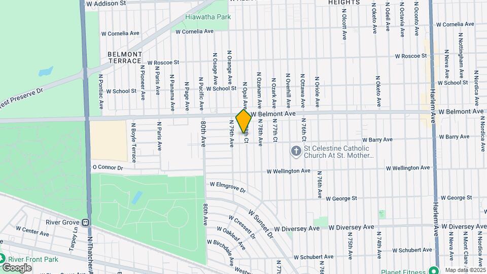 3108 N 78th Ct Map and Location Details