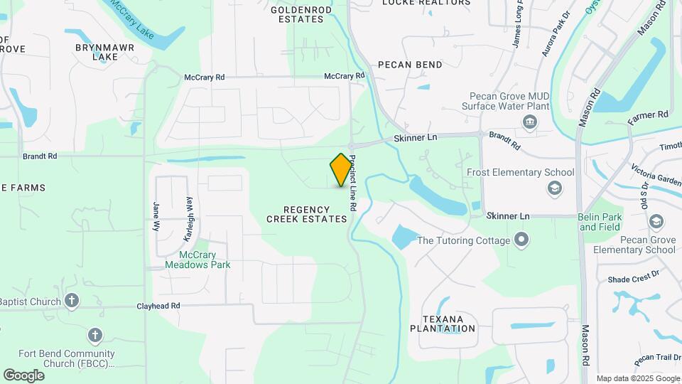 3307 Avary River Ln Map and Location Details