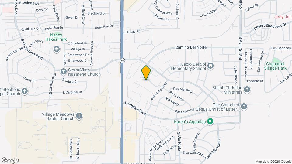 4232 Ave Palermo Map and Location Details