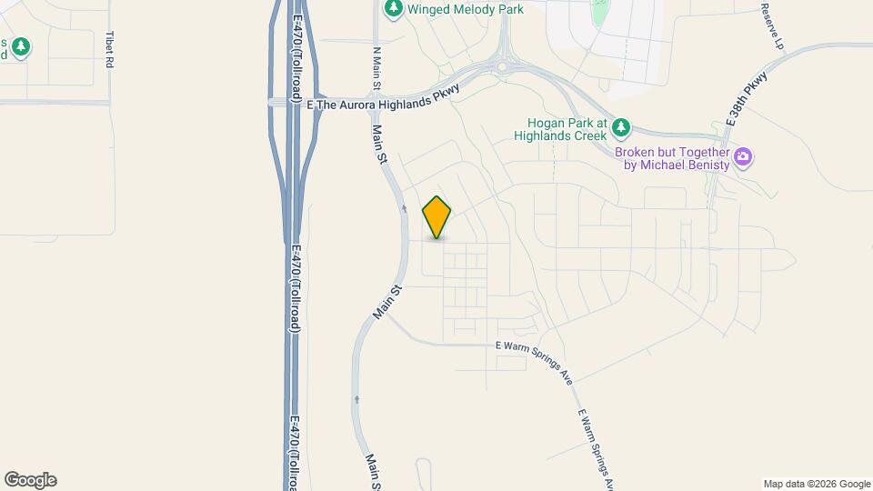 3393 N Catawba Wy Map and Location Details