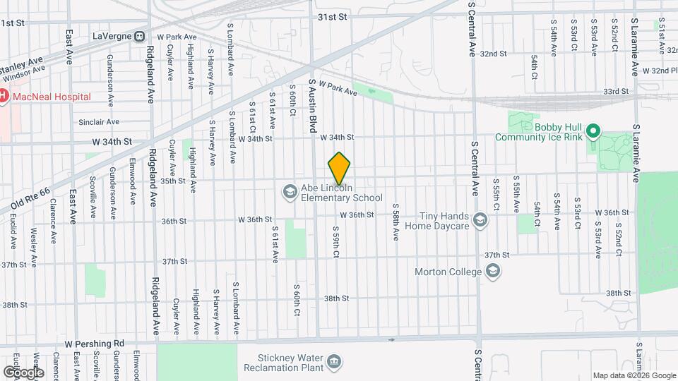 3513 S 59th Ct, Unit 3513 s 59th ct Cicero IL apt #1 Map and Location Details