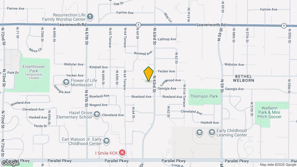 6311 Longwood Ct Map and Location Details