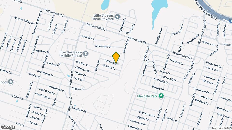 3308 Catalina Dr Map and Location Details