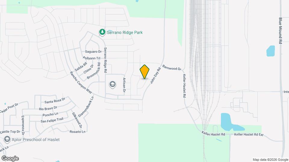 14341 Desert Rain Trl Map and Location Details