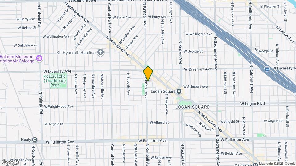 2713 N Kimball Ave, Unit G00C Mapa y Detalles de la Ubicación