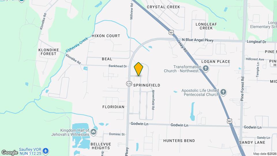 3092 Flintlock Dr Map and Location Details