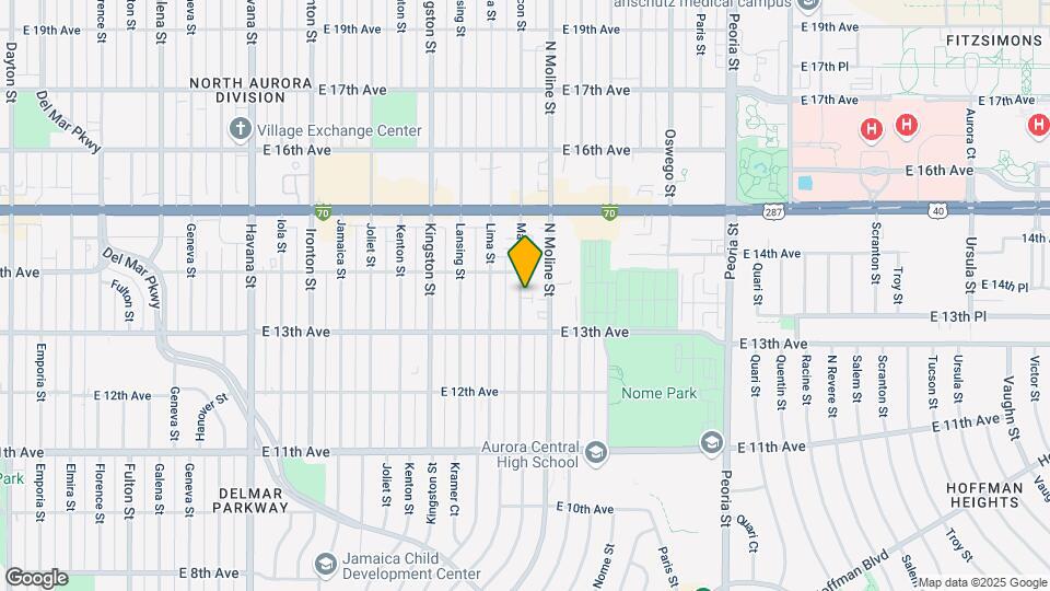 1350 Macon St Map and Location Details