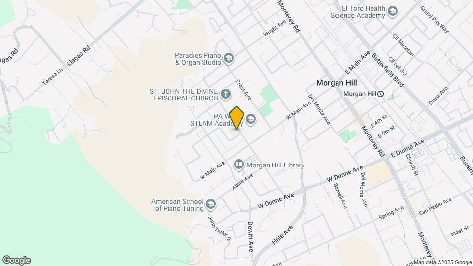 17645 Peak Ave Map and Location Details