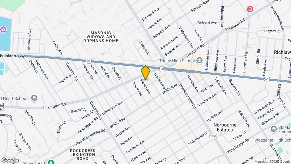 315 Macon Ave Mapa y Detalles de la Ubicación