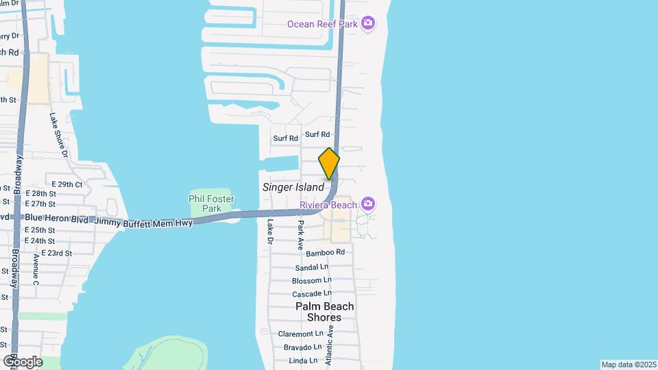2701 N Ocean Dr Map and Location Details