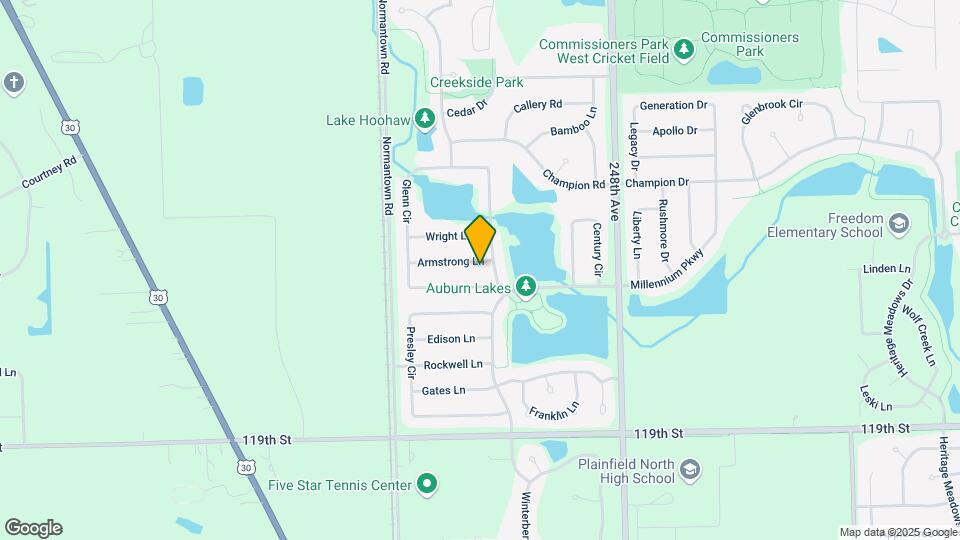 25005 Armstrong Ln Map and Location Details