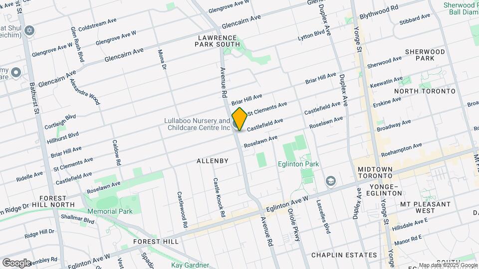 1131 Avenue Rd Map and Location Details