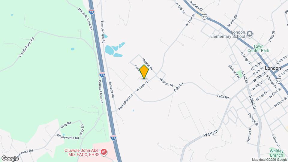 629 W 16th St Map and Location Details