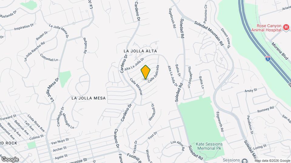 1591 Calle Leticia Map and Location Details