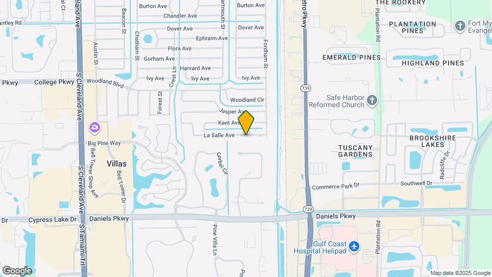 2412 La Salle Ave Map and Location Details