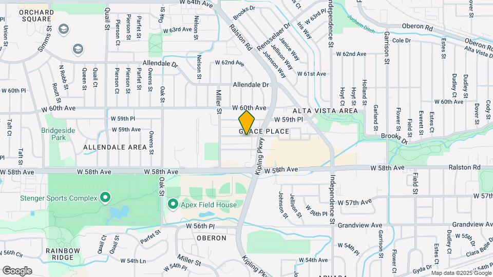 10262 W 59th Ave Map and Location Details