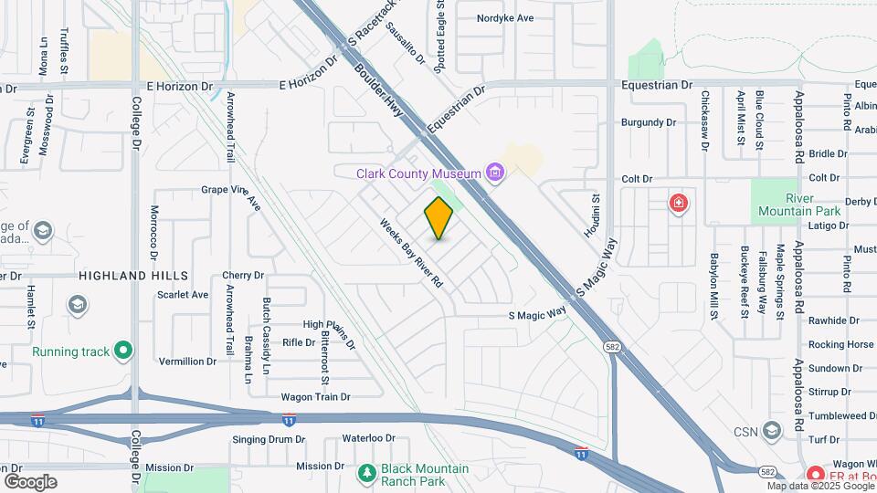 999 Pecos River Ave Map and Location Details