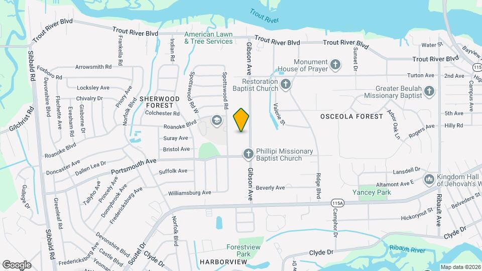 9420 Gibson Ave Map and Location Details