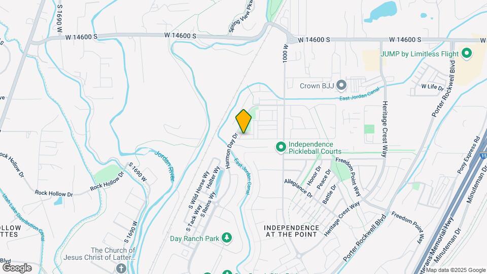 1107 Emerald Pools Ln Map and Location Details