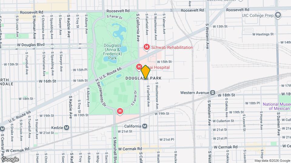 2739 W 16th St Map and Location Details
