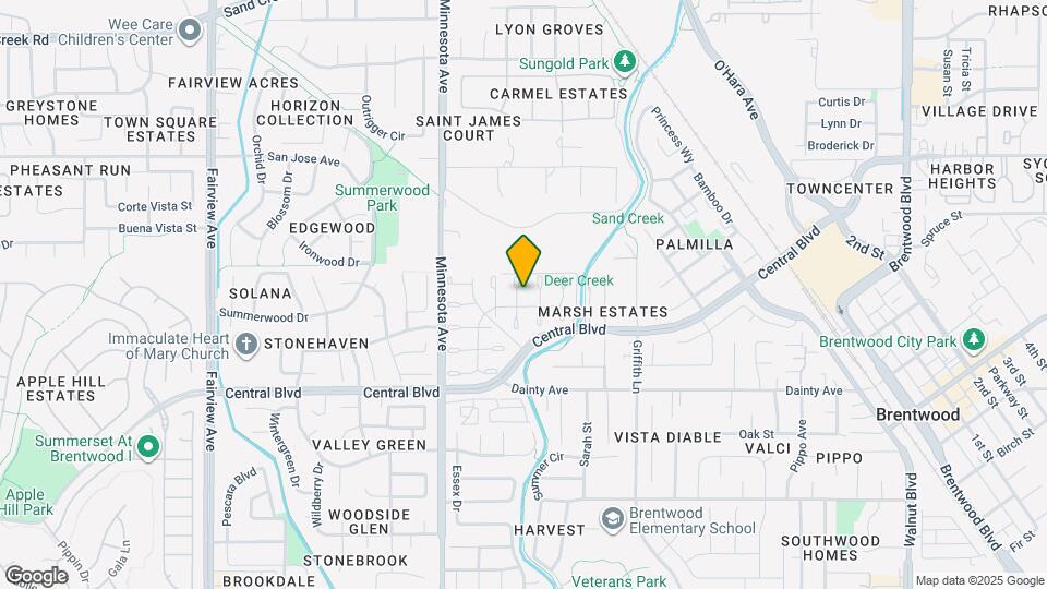 720 Timberline Terrace Map and Location Details