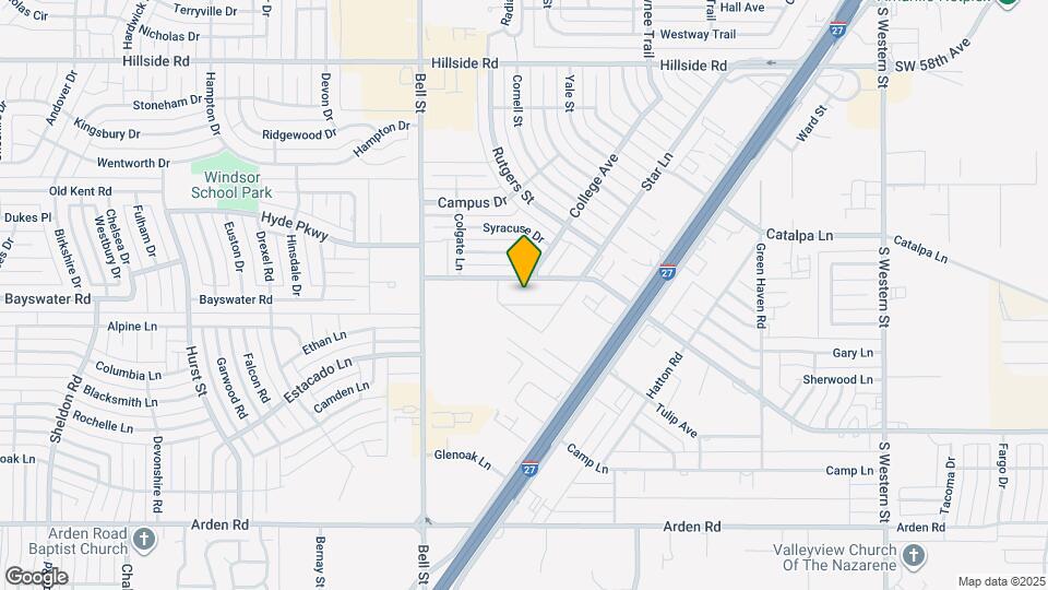5602 Gonzaga Ln Map and Location Details