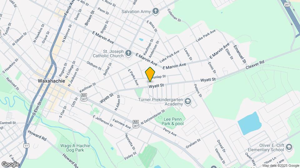 603 Wyatt St Map and Location Details