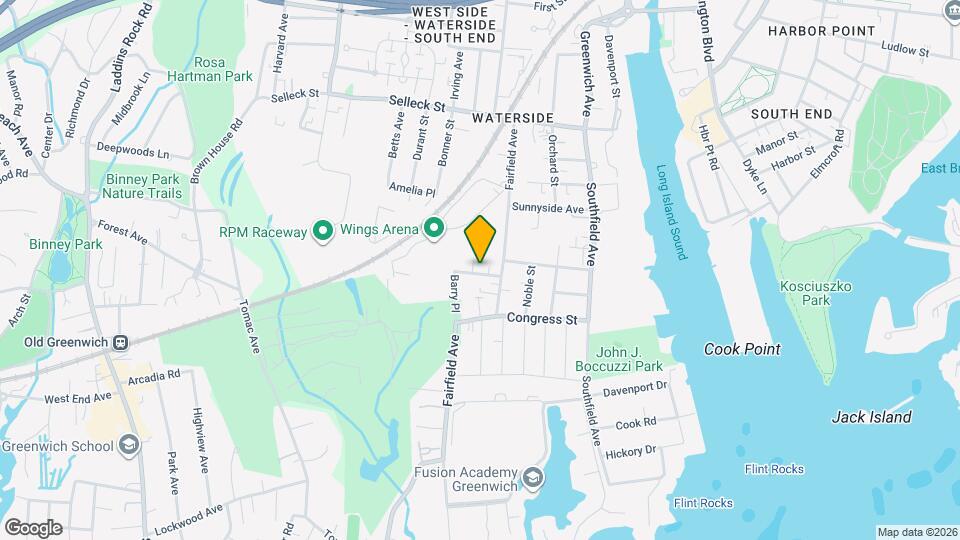 25 Melrose Pl, Unit 1F Mapa y Detalles de la Ubicación