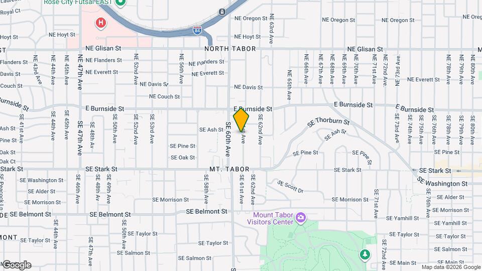 145 SE 61st Ave Map and Location Details