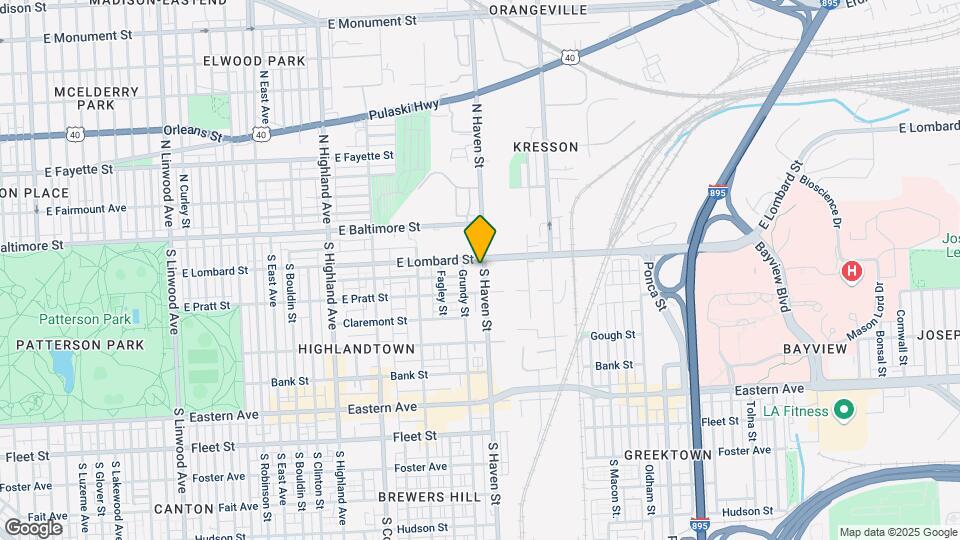 106 S Haven St Map and Location Details