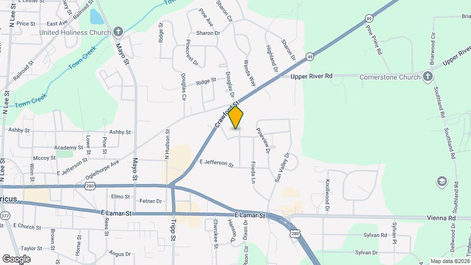 210 Peggy Anne Dr Map and Location Details