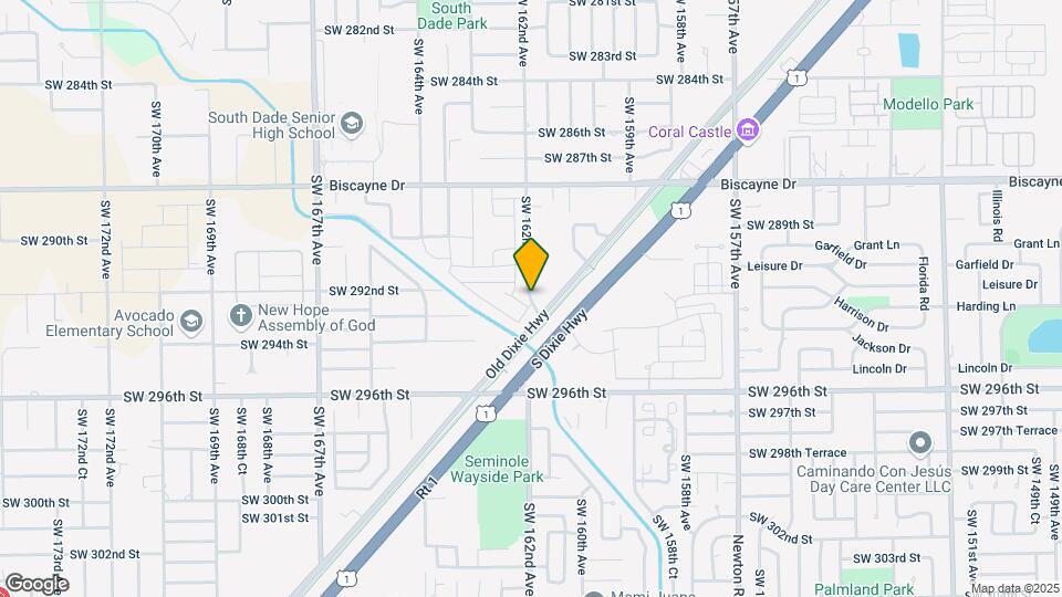 29221 SW 162nd Ct Map and Location Details